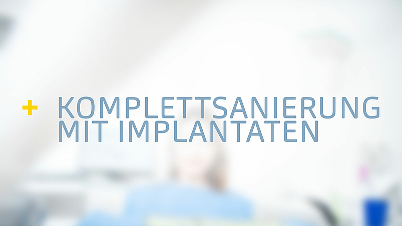 Komplettsanierung mit Implantaten